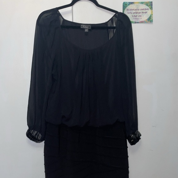 dressbarn Dresses & Skirts - Dress Barn Elegant Black Women's-16